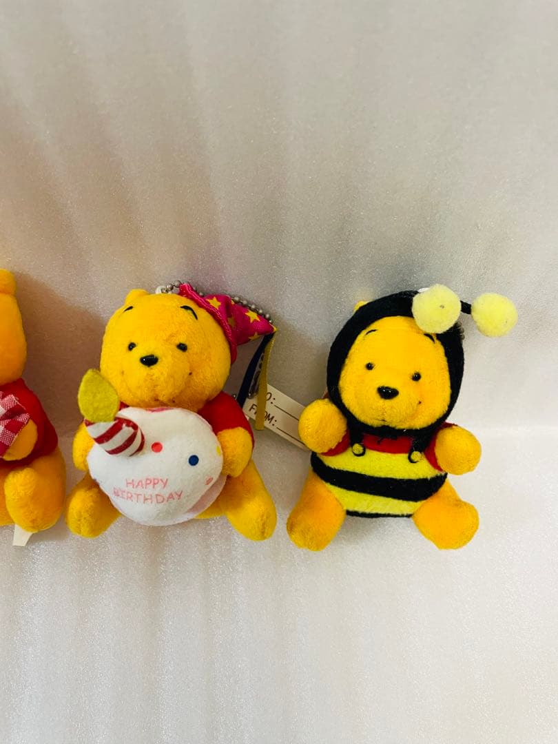 くまのプーさん　ディズニーストア　ミニ　レトロ　キーホルダー　マスコット　激レア