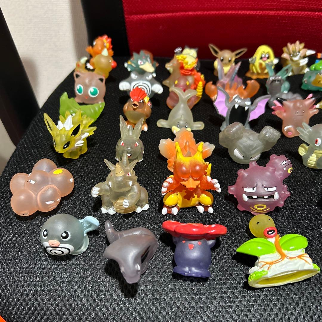 ポケモン フィギュア 55体 クリア　スケルトン バージョン