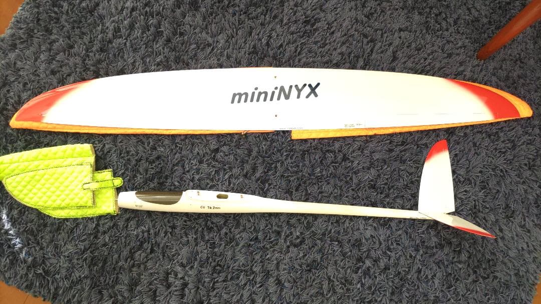 mini-NYX-E 電動ラジコングライダー 中古　修理歴あり