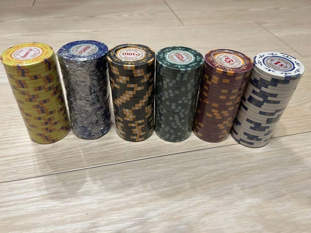 ポーカーチップ　カジノロワイヤル