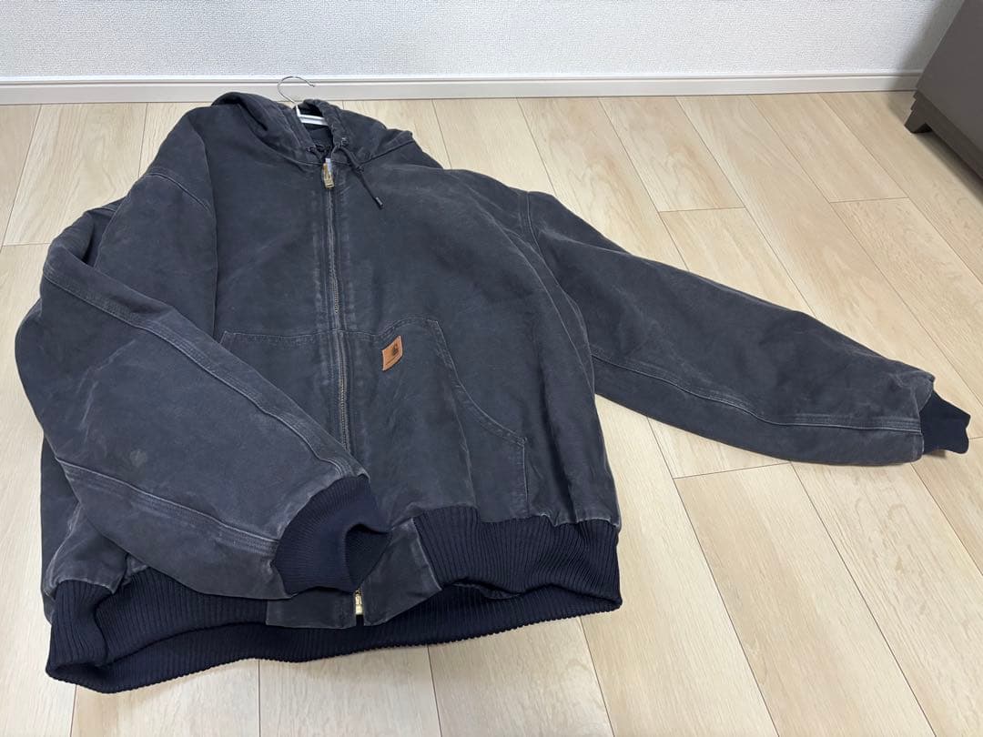 Carhartt フード付きジャケット ダークグレー　アクティブジャケット