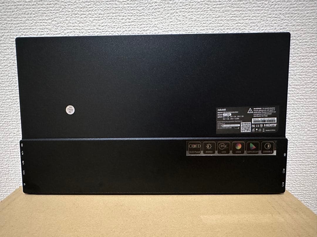 Intehill 有機ELモバイルモニター F13NA