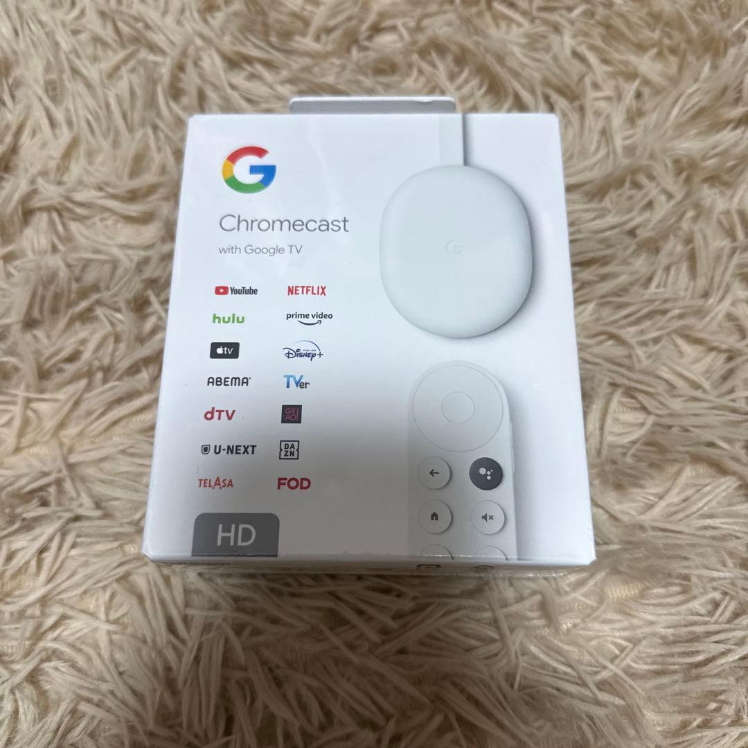 【新品、未使用】Chromecast with Google TV HD