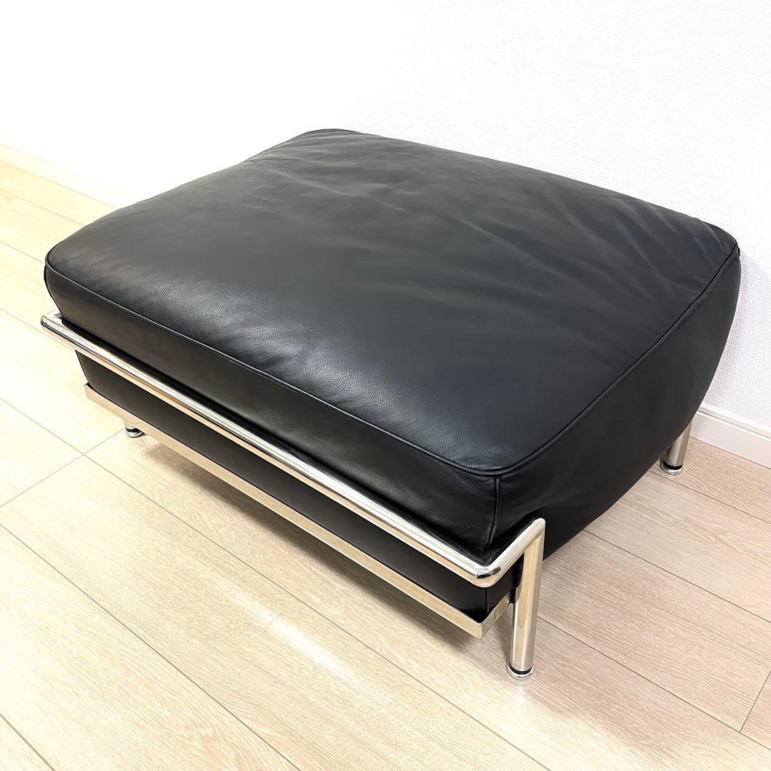 (つ53)ル・コルビュジエ LC2 / LC3 オットマンスツール リプロダクト