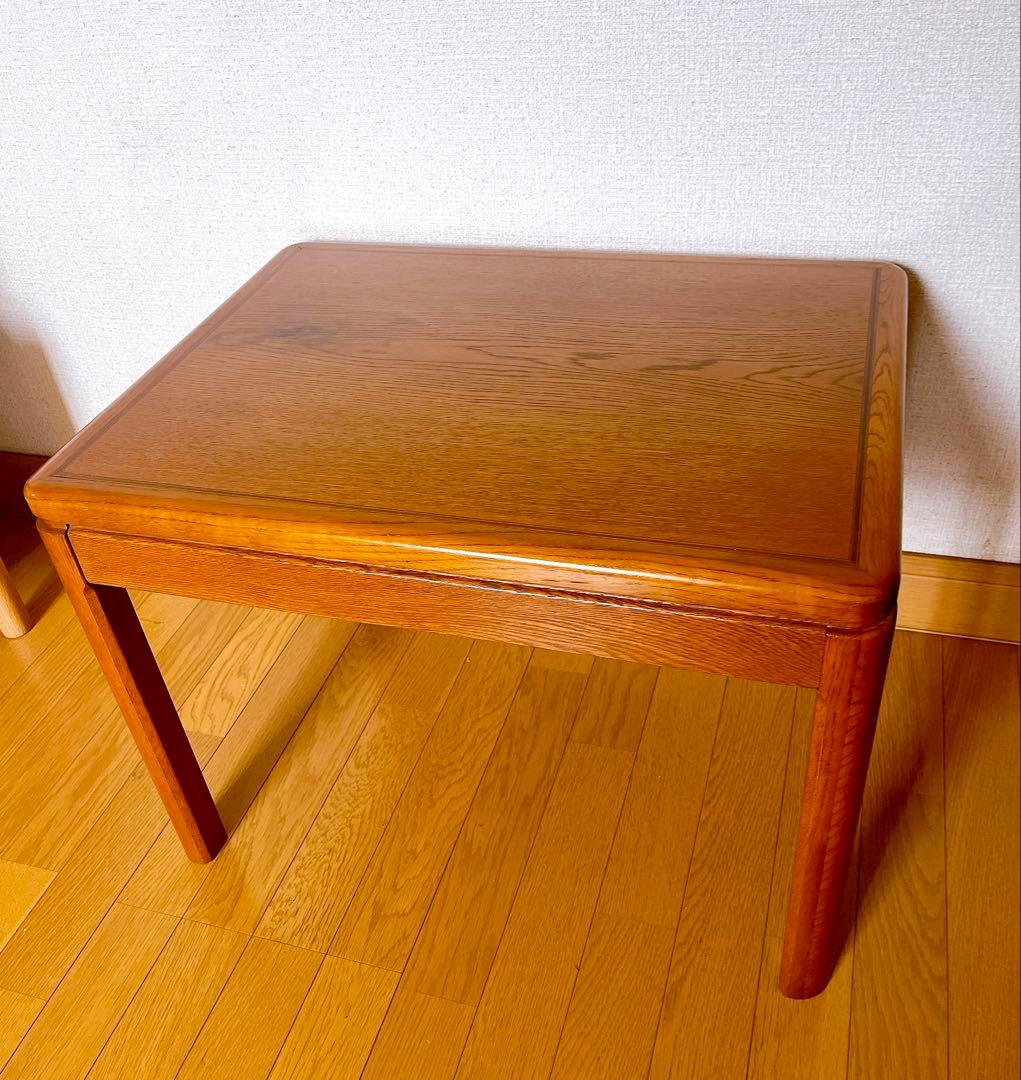 超希少 オールドカリモク サイドテーブル karimoku レトロ家具　②