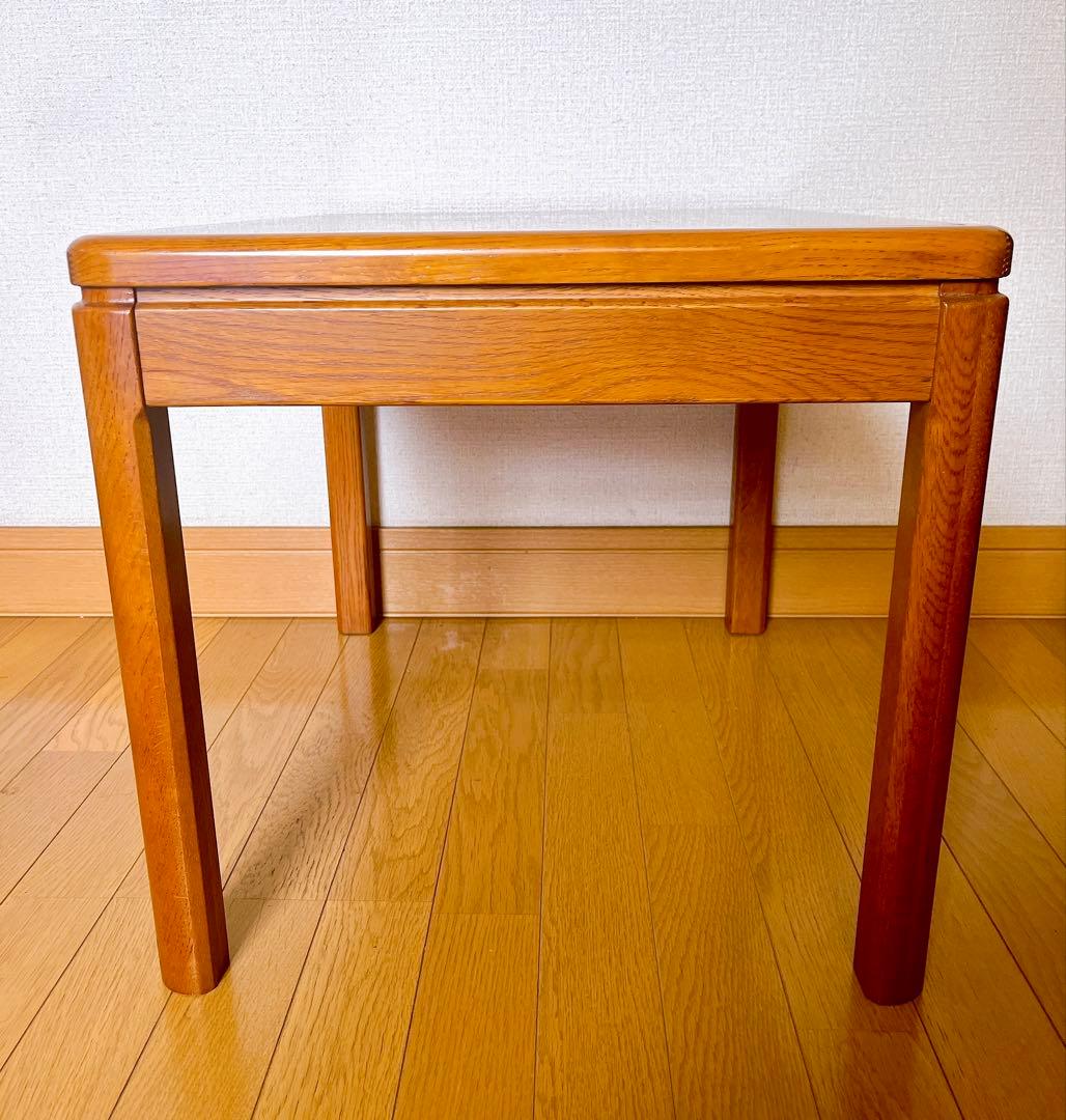 超希少 オールドカリモク サイドテーブル karimoku レトロ家具　②