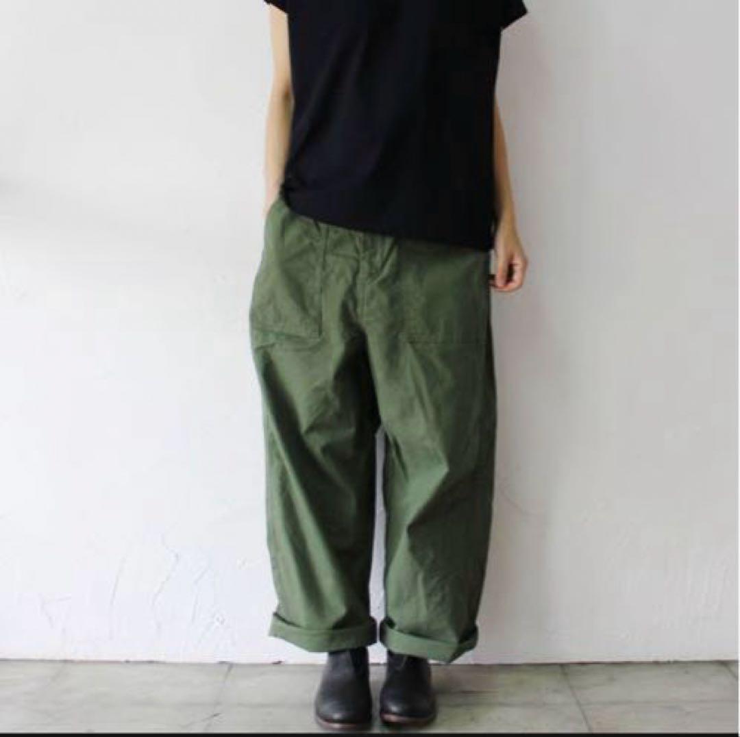 sasanqua by trees サザンカ US ARMY ファティーグパンツ
