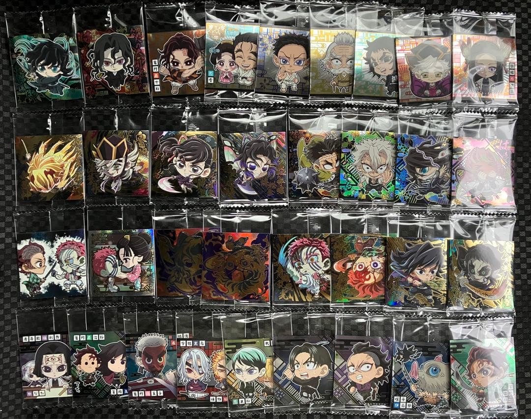 鬼滅の刃　ウエハース　其ノ十四　コンプ　全34種　シークレット　極レア　無限レア