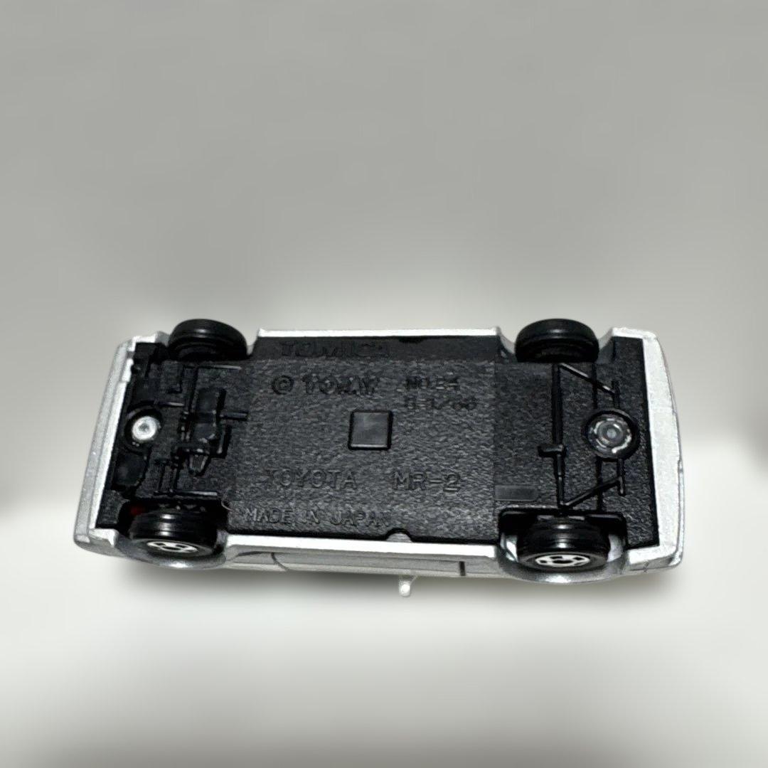 トヨタ MR2 (プロトタイプ) 日本製トミカ 赤箱 No.24