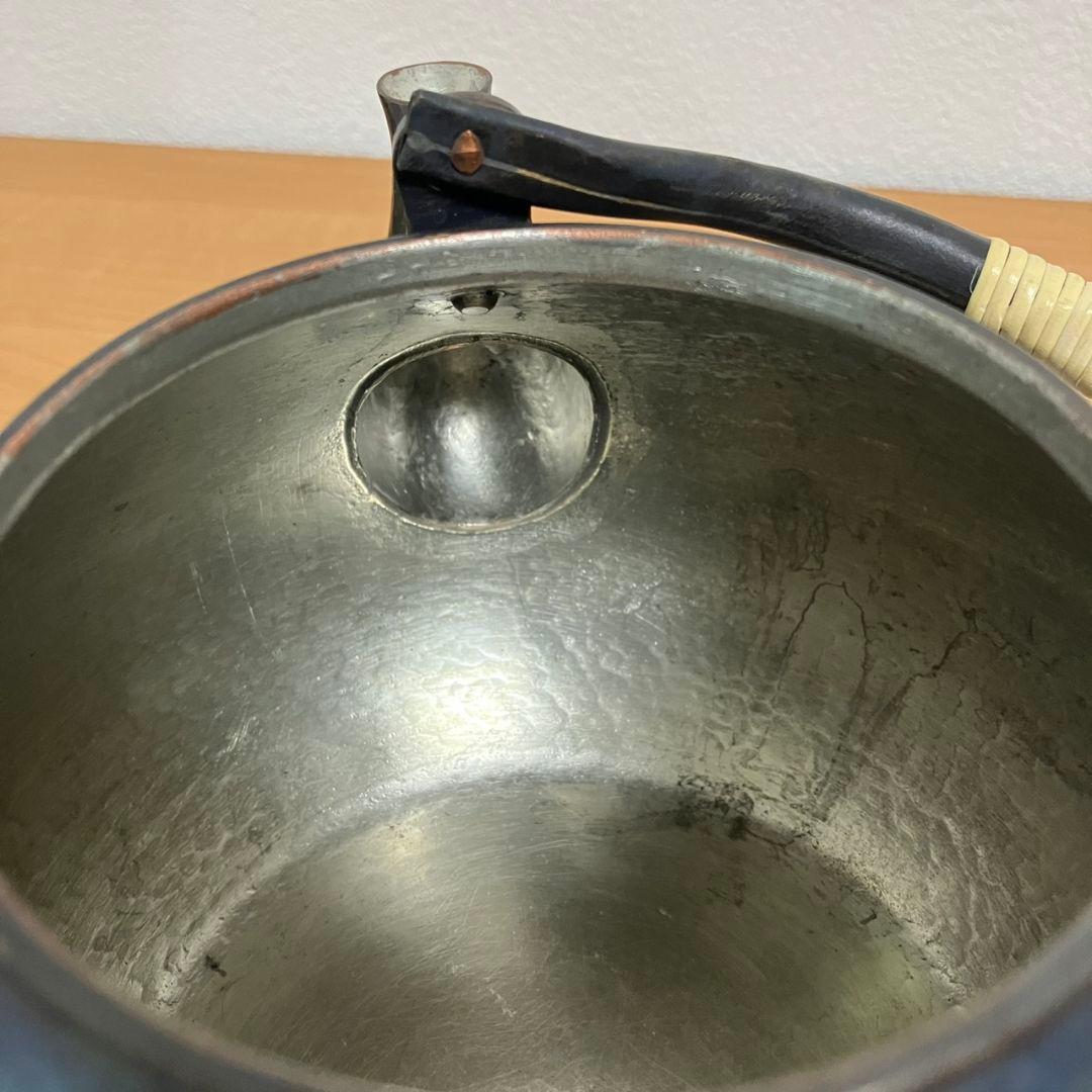 玉川堂鎚起　銅器　薬缶 　湯沸し　金属工芸