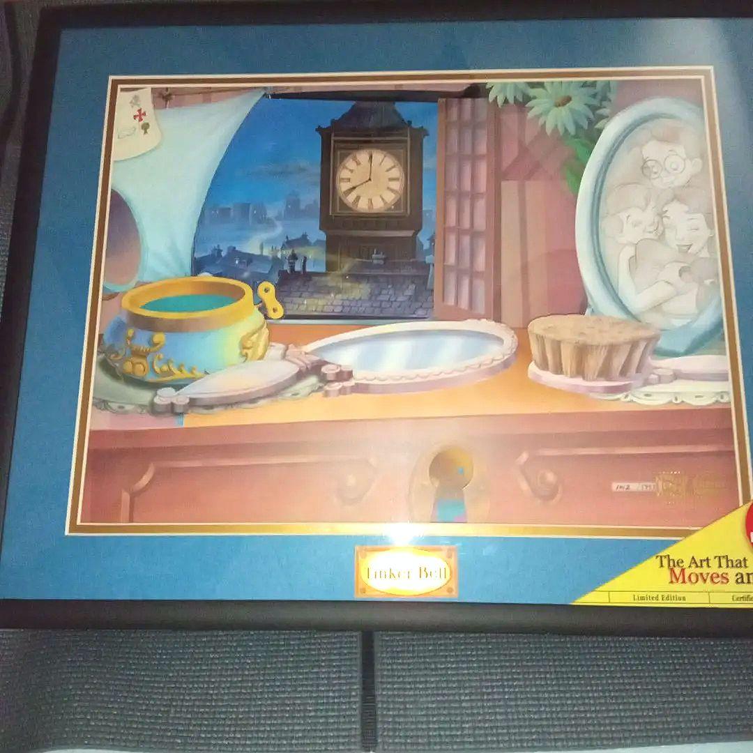【激レア希少品】ティンカーベルANIMATIONS　絵画型ギミックアート
