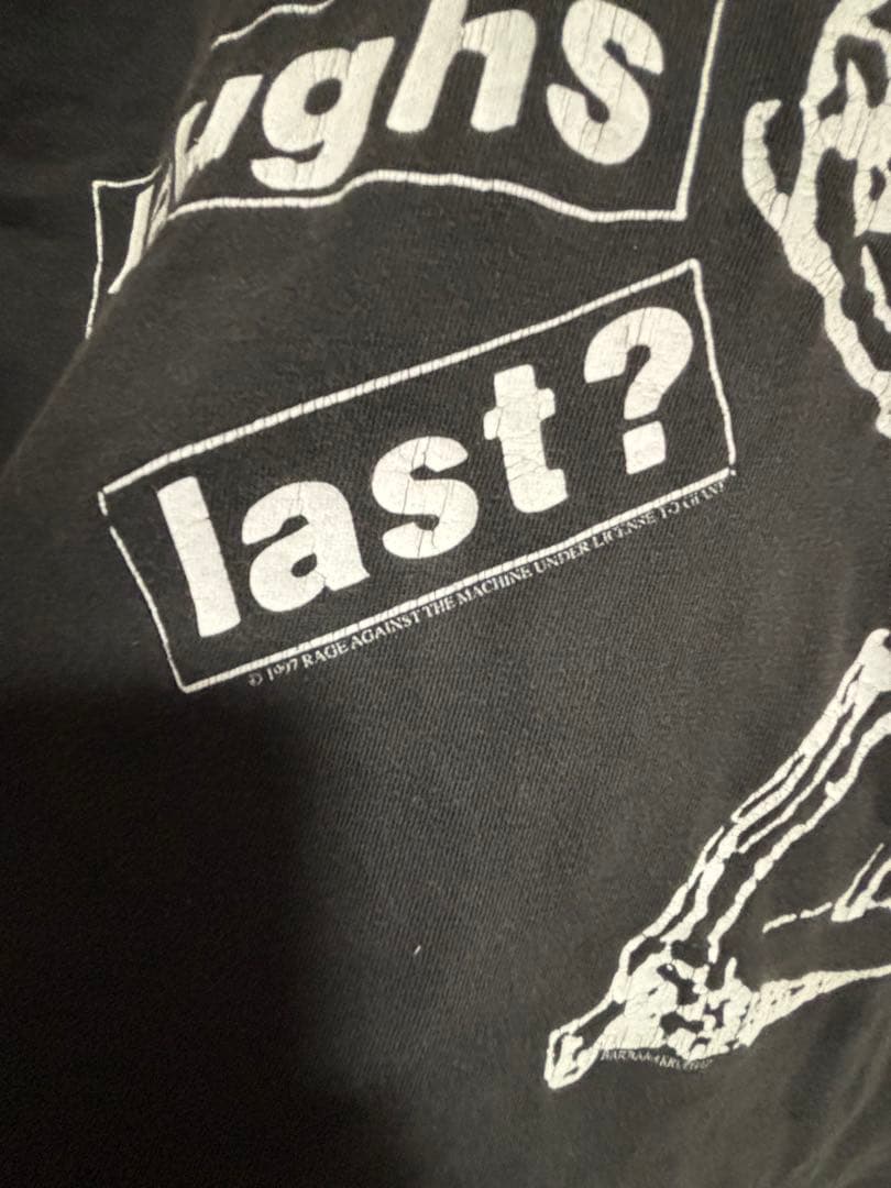 k*j様 RAGE AGAINST THE MACHINE 1997年製　Tシャ