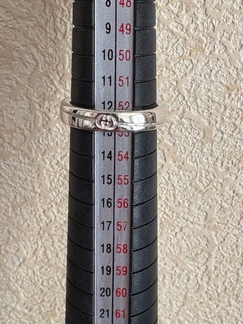 GUCCI ダイアゴナル インターロッキングスリム 刻印:13号【箱/ポーチ付】