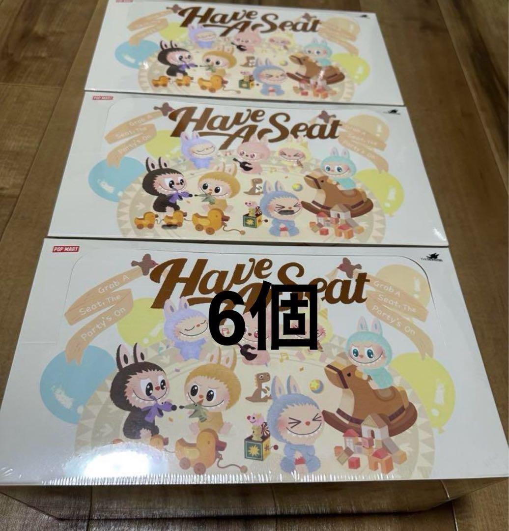 LABUBU THE MONSTERS Have A Seatぬいぐるみ　6個