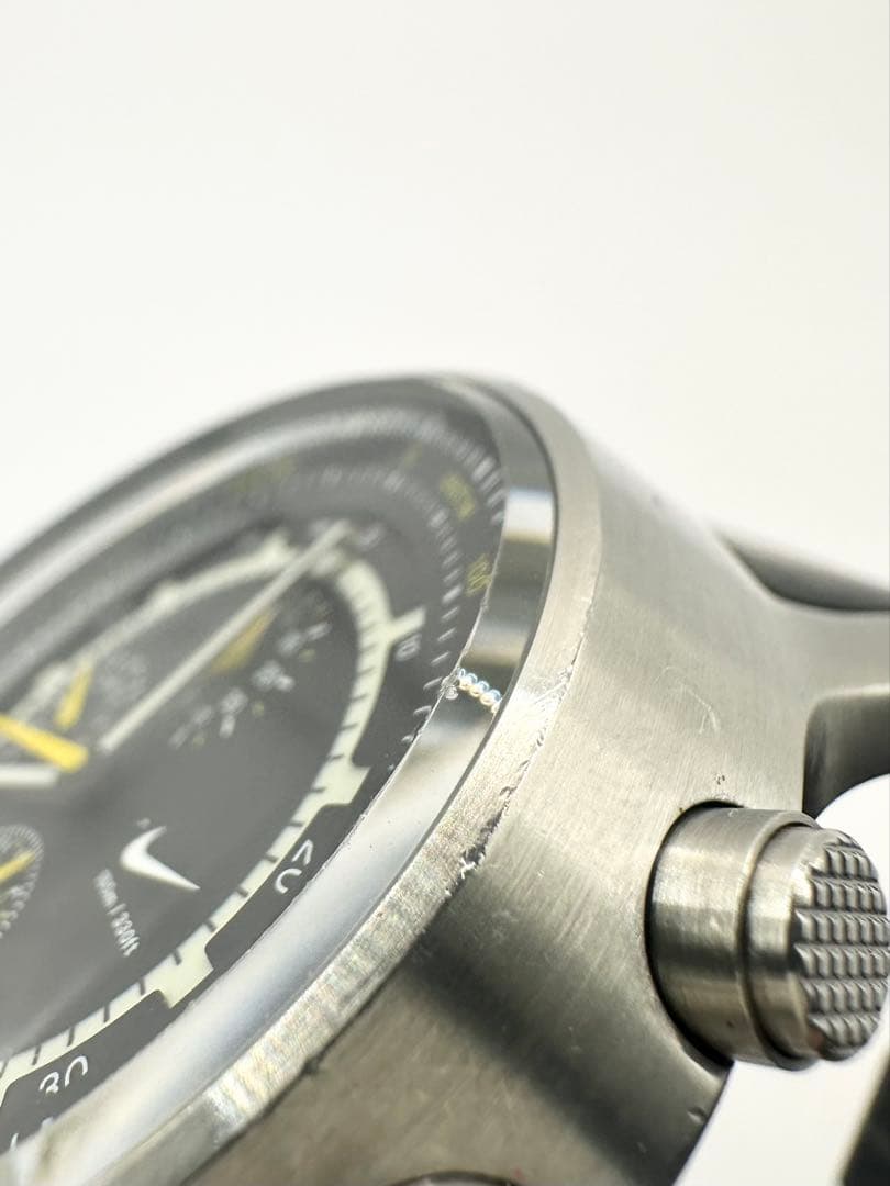 NIKE ナイキ ランス　アームストロング　WA0056 ブラック クォーツ