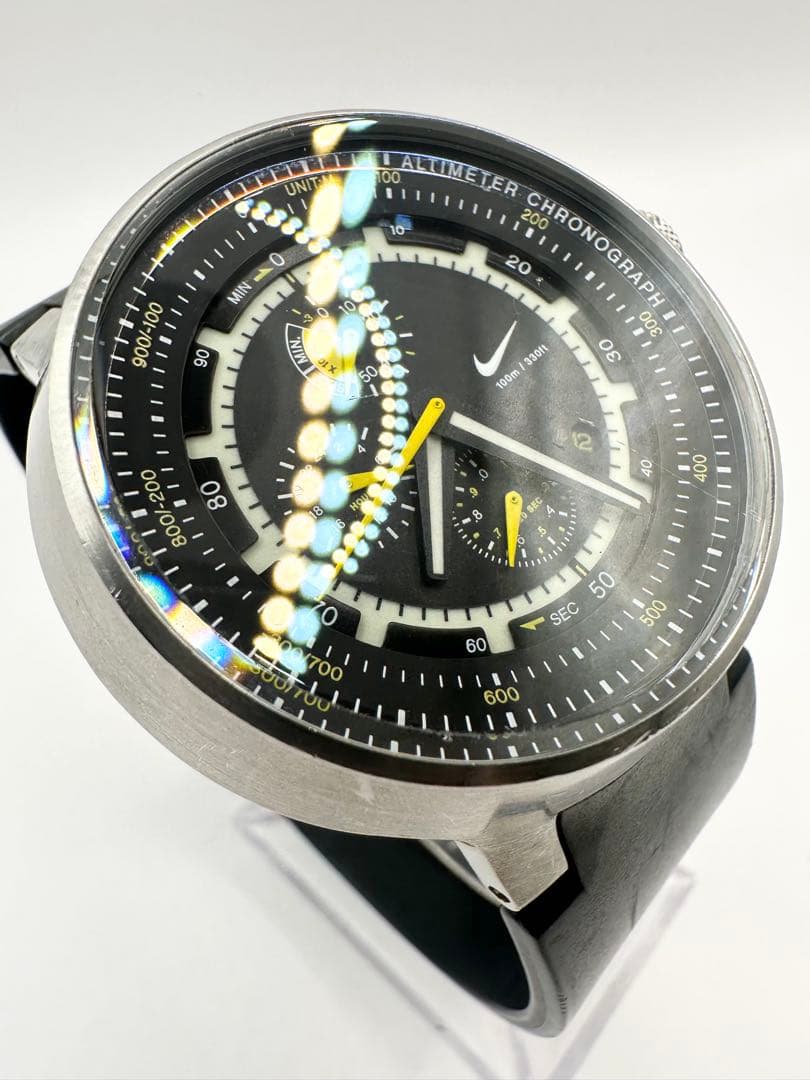 NIKE ナイキ ランス　アームストロング　WA0056 ブラック クォーツ