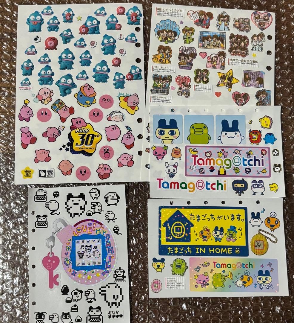 シール帳　完成品