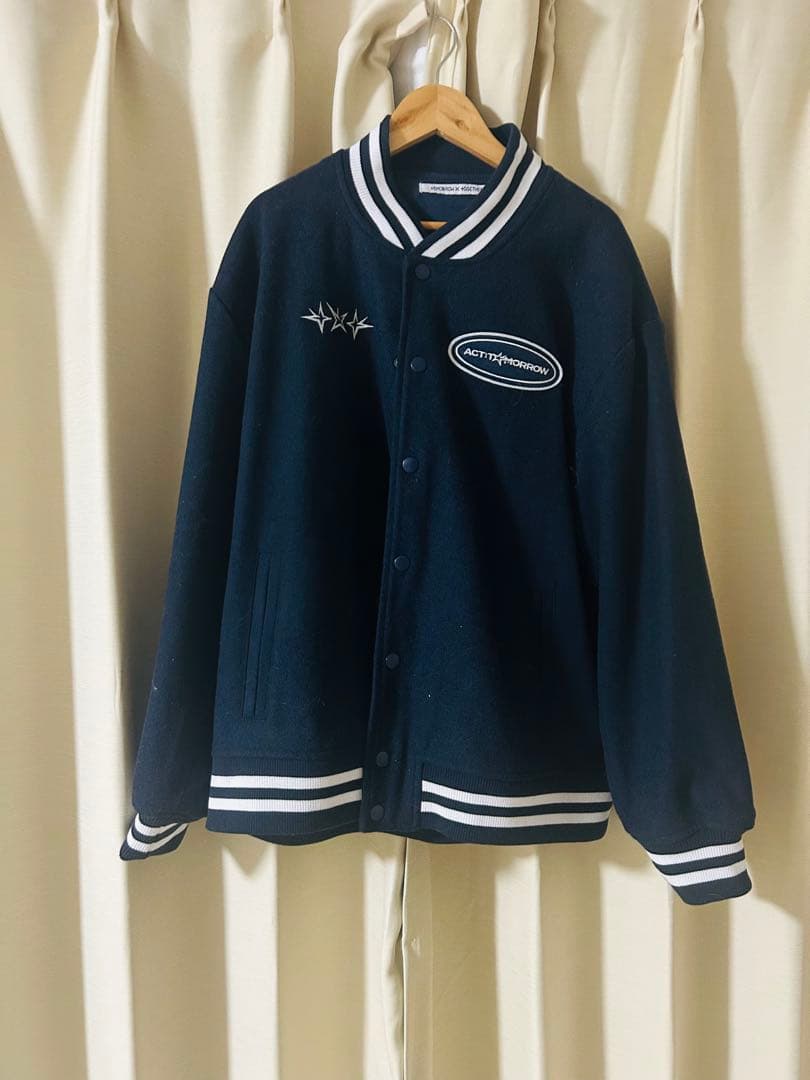 アイドル ACT : TOMORROW JAPAN]VARSITY JACKET