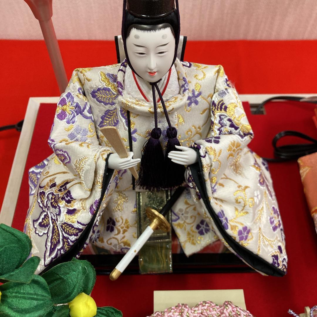 専用ページです　　K15 親王ケース　可愛い　アクリルケース　巾53㎝位