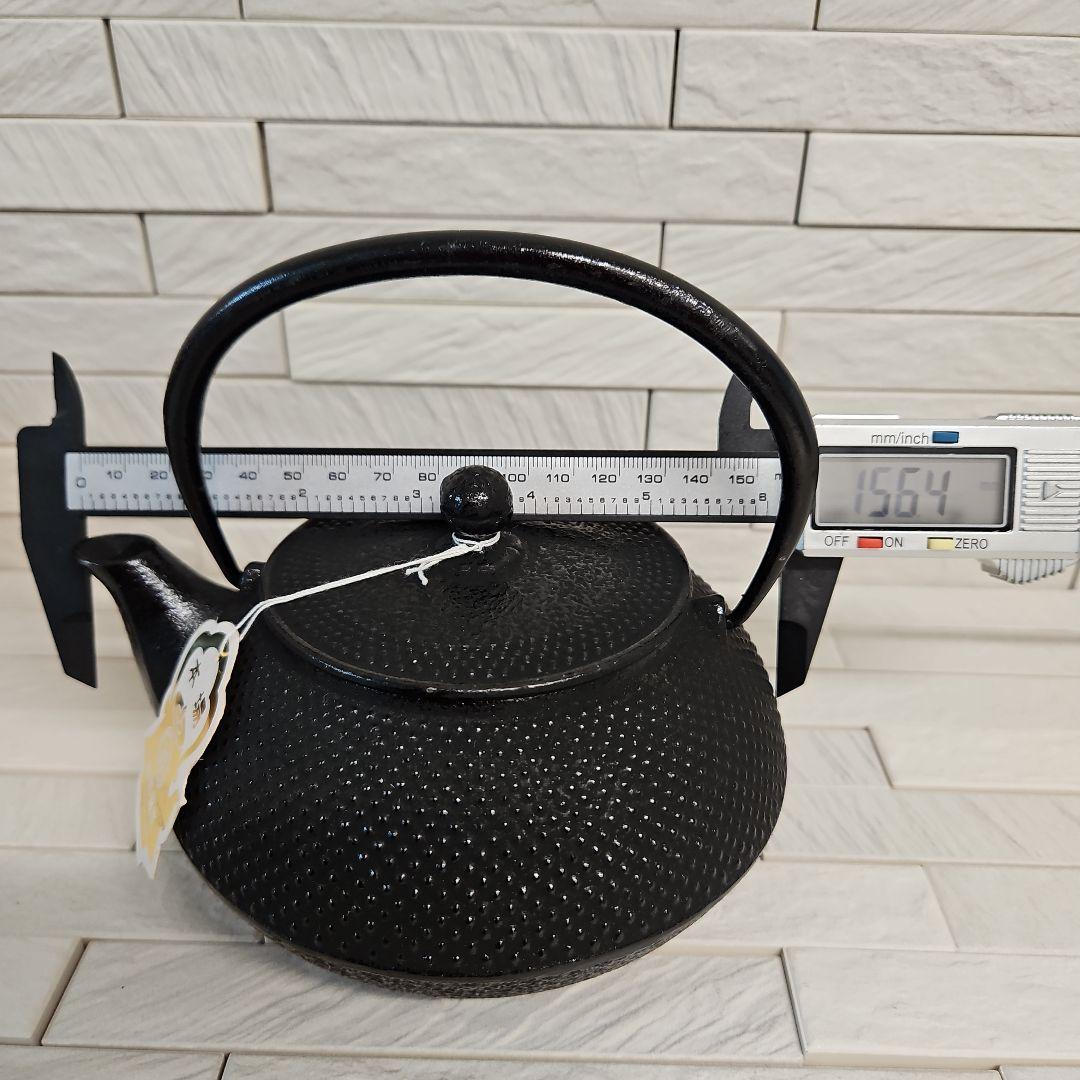 ◾南部鉄瓶　名工岩鋳造　検査証明付き　未使用