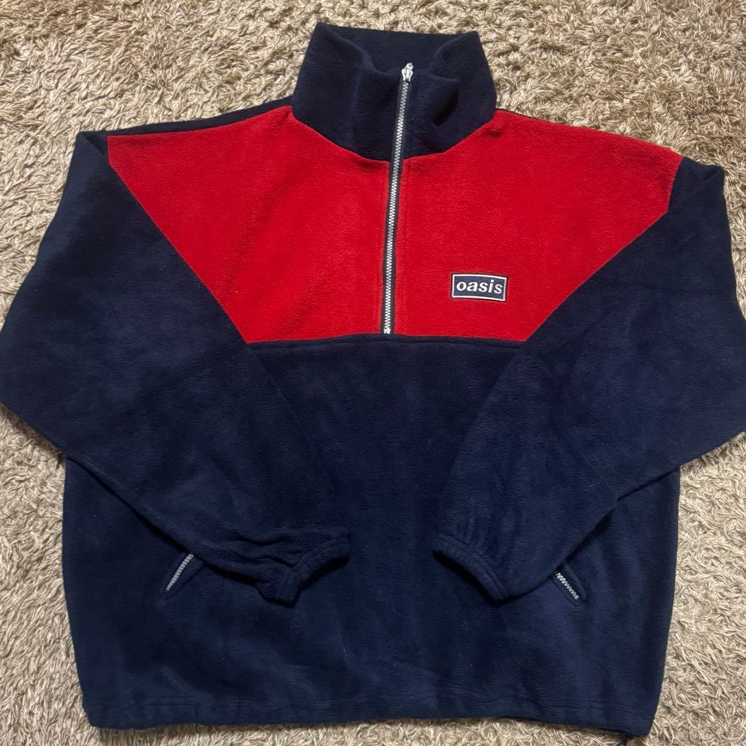 希少　oasis グッズ　フリース　1998 フリーサイズ