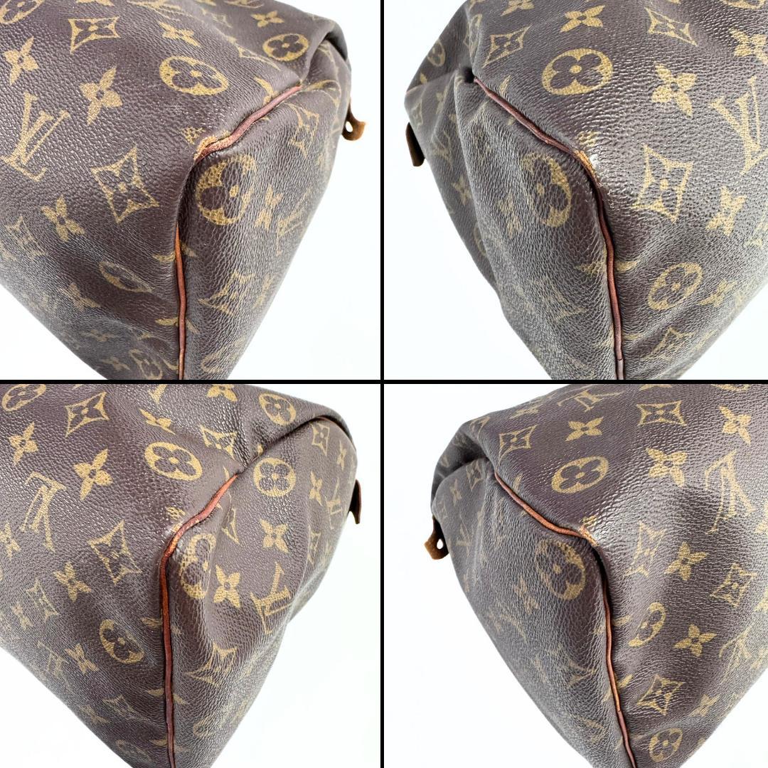 訳アリ☆ルイヴィトン モノグラム スピーディー35 ハンドバッグ ボストンバッグ