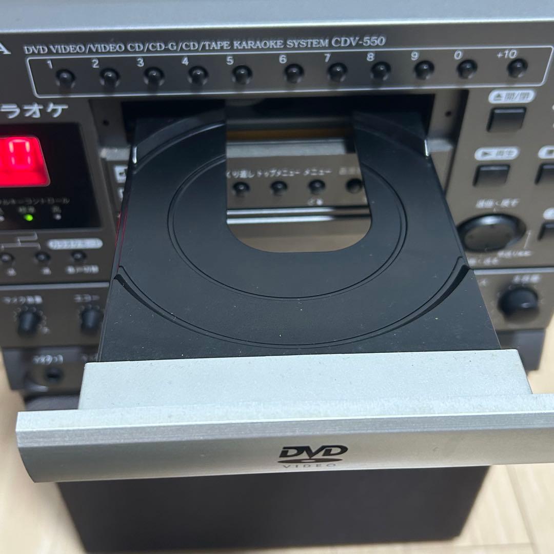 カラオケ機器 コロンビア CDV-550 デノン 2006年製 DVDおまけ付き