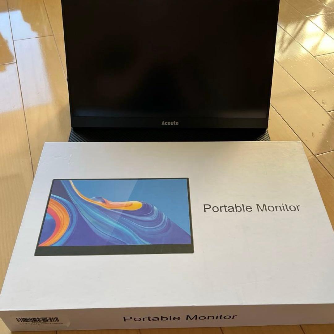 美品Acouto XC17 Pro 2K WQHD17.3インチモバイルモニター
