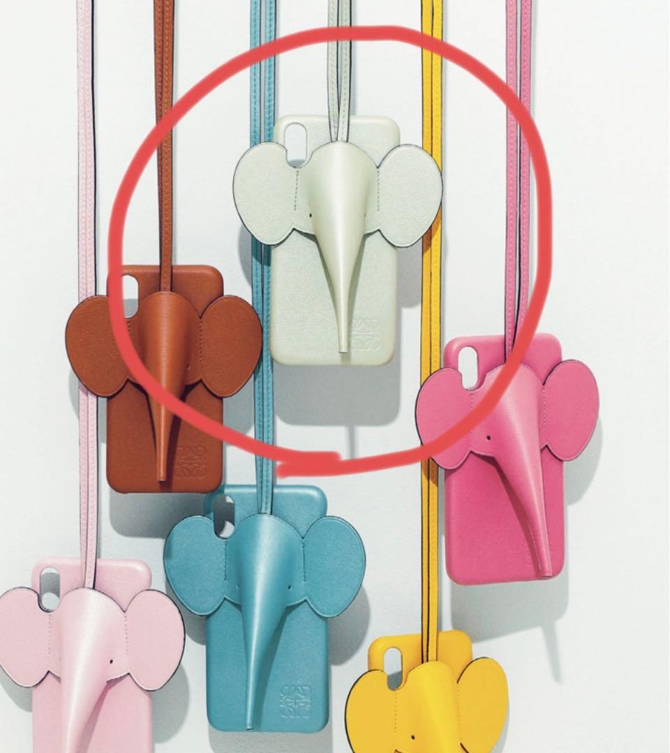【LOEWE】エレファント★iPhone XS MAX CASE スマホケース