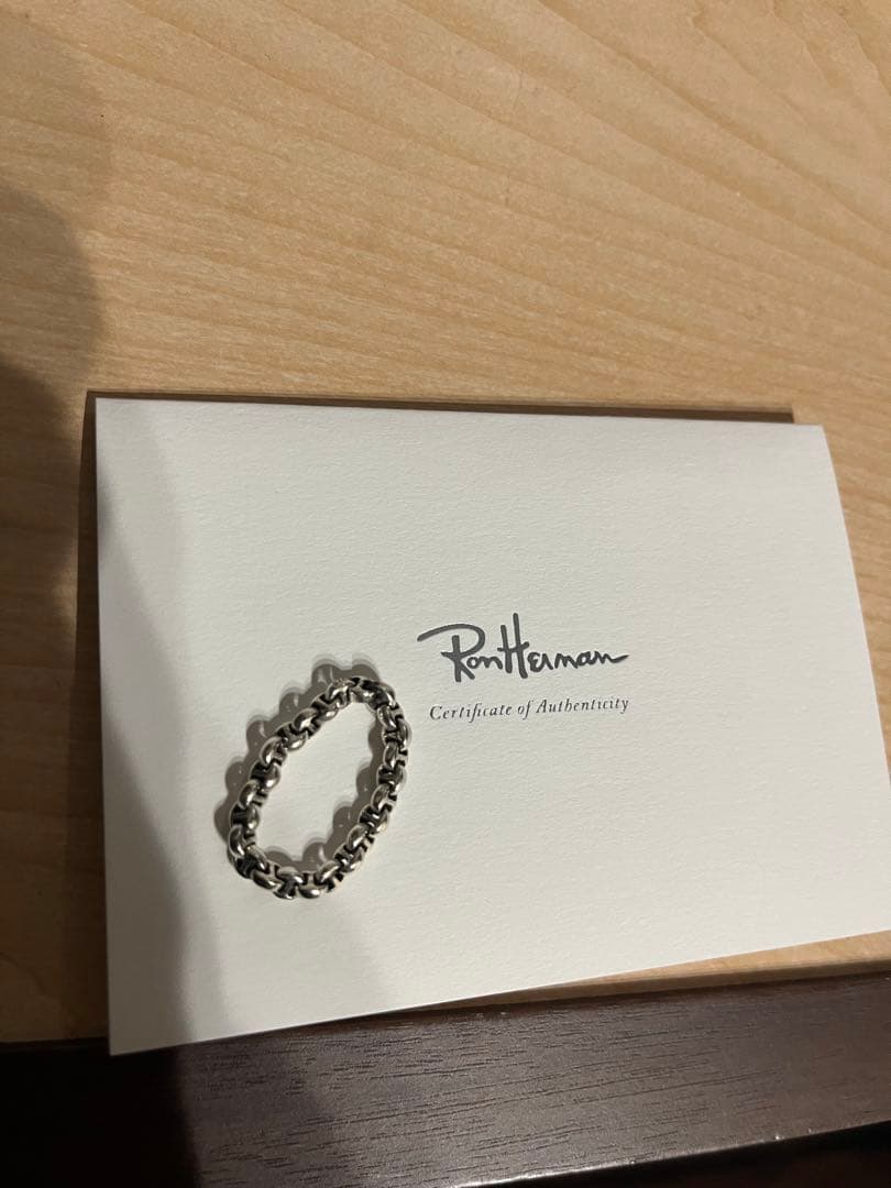 削除前　値下げ　HOORSENBUHS チェーンリング　US6