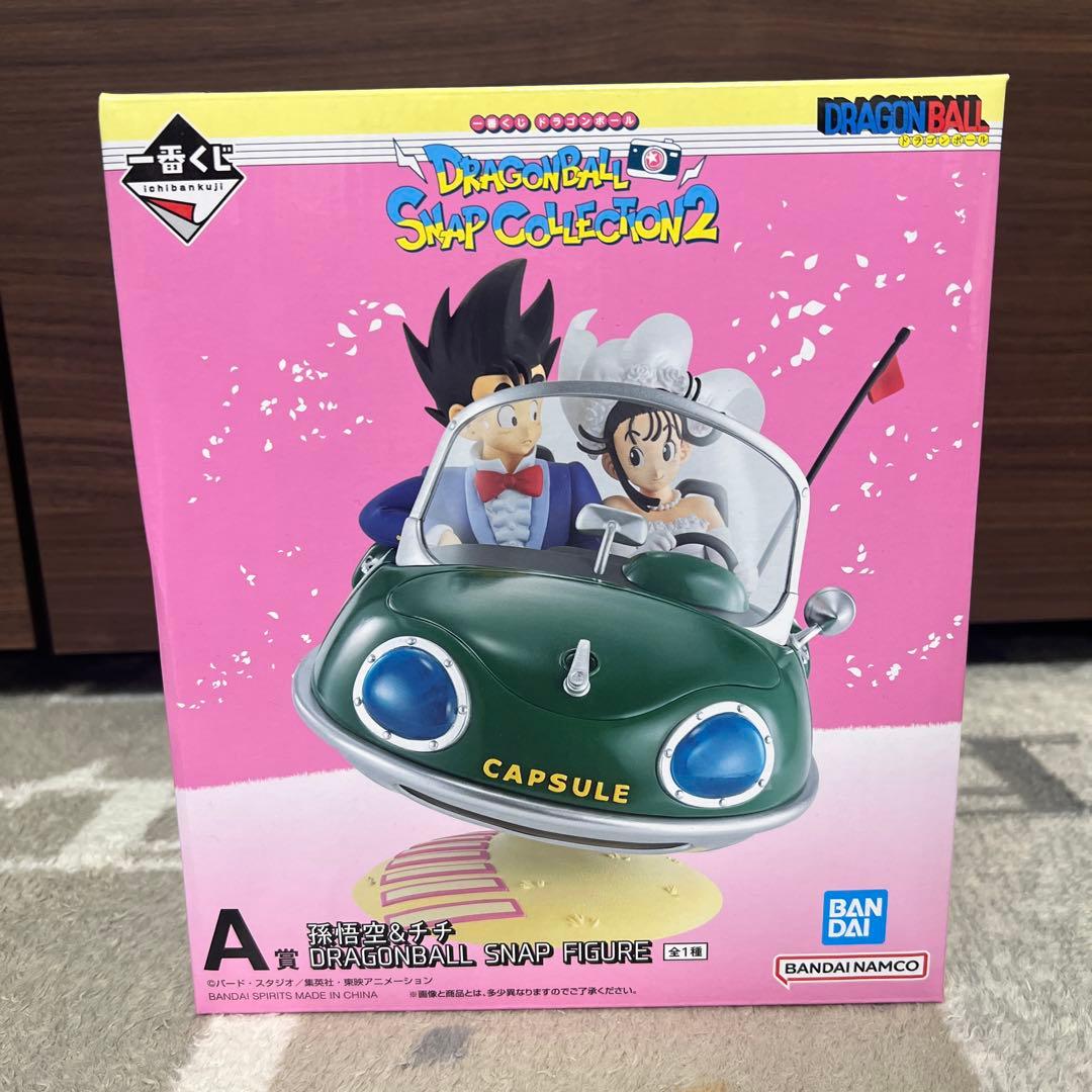 一番くじＡ賞 孫悟空&チチ ドラゴンボール スナップコレクション　フィギュア