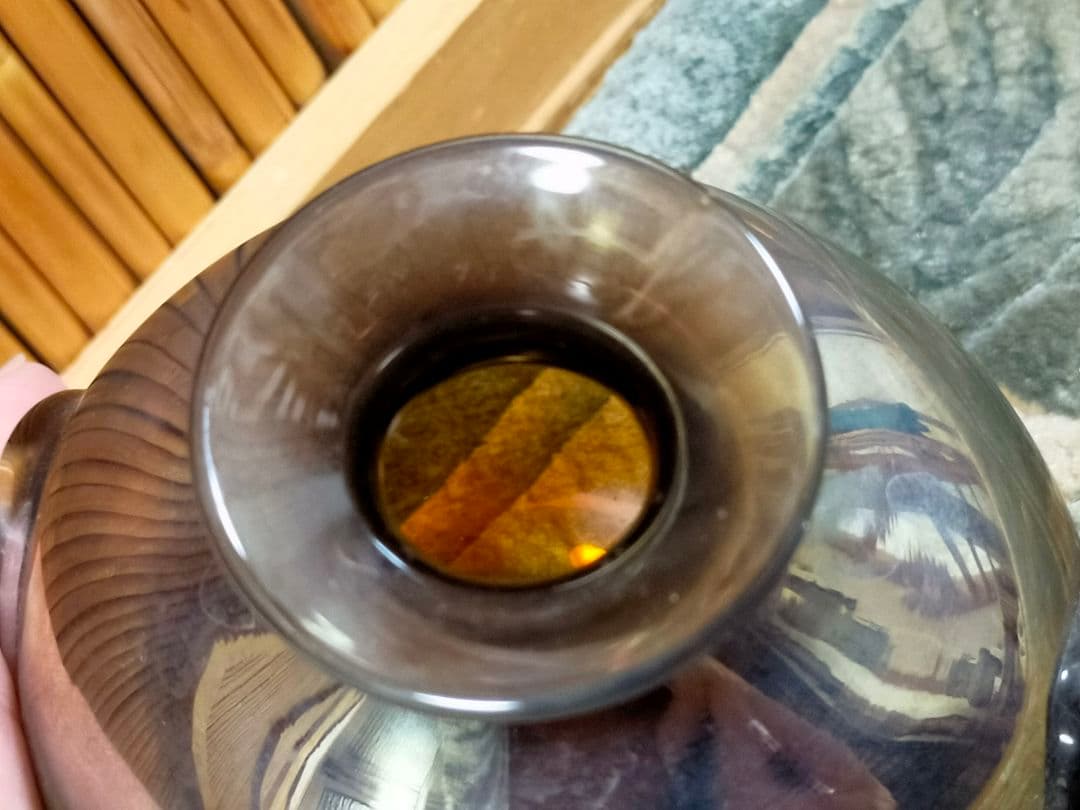 ♥銀化♥　ガラス　♥　花瓶　♥　花器　一輪挿し　骨董　古玩