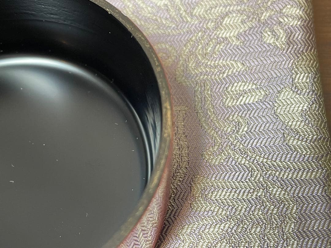 【茶道】喜峰　玄々斎好　曙棗