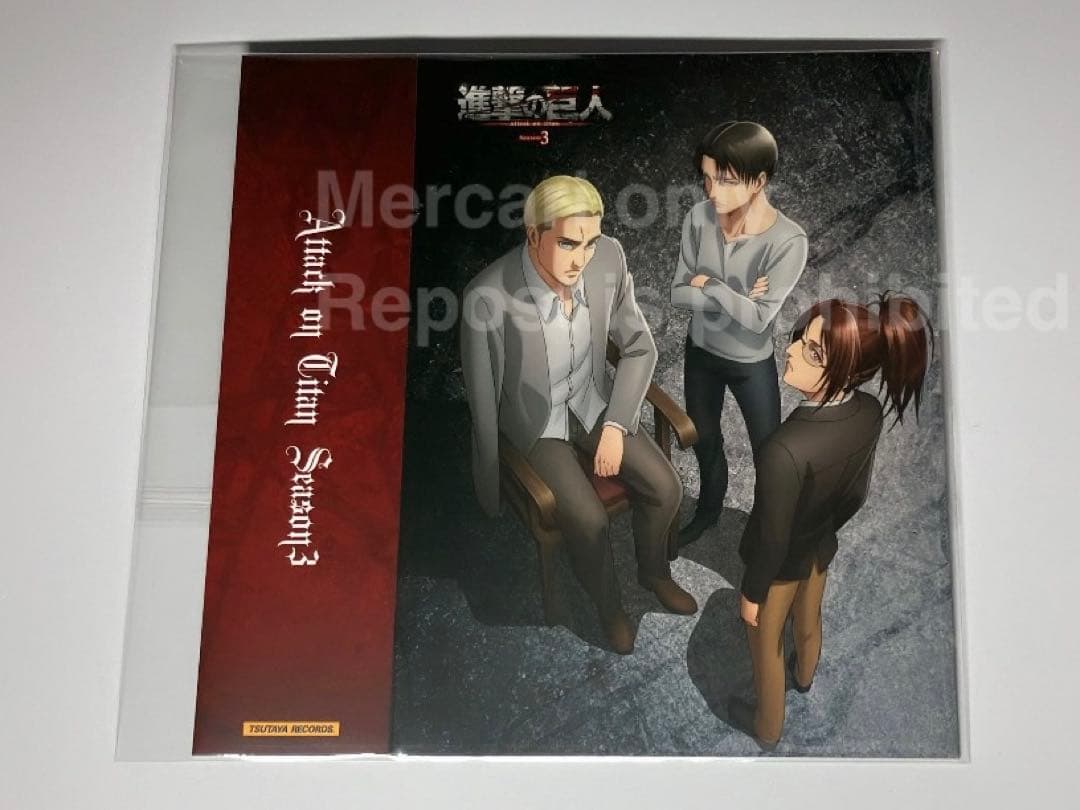 進撃の巨人 ポストカード スリーブケース 3点セット WIT STUDIO