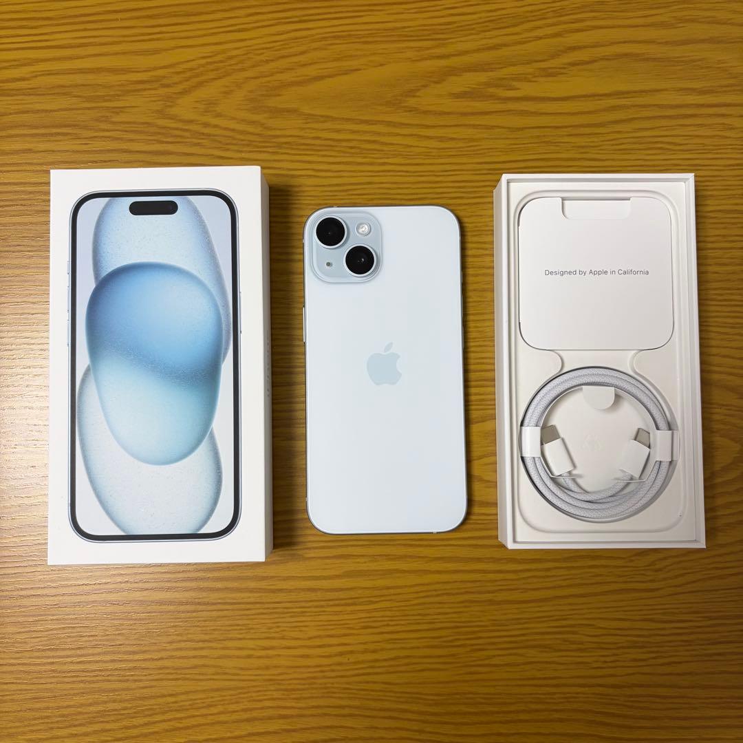 Apple iPhone 15 256GB ブルー 本体 SIMフリー