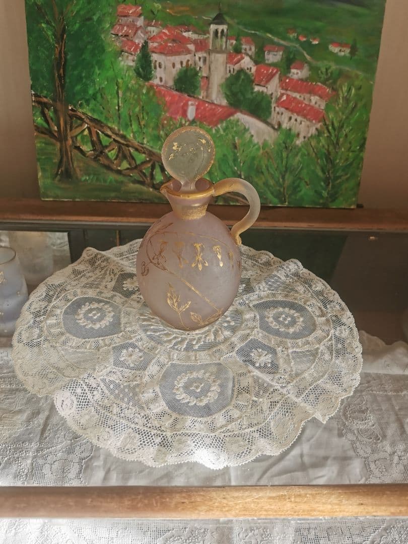 アンティーク ノルマンディーレースドイリー