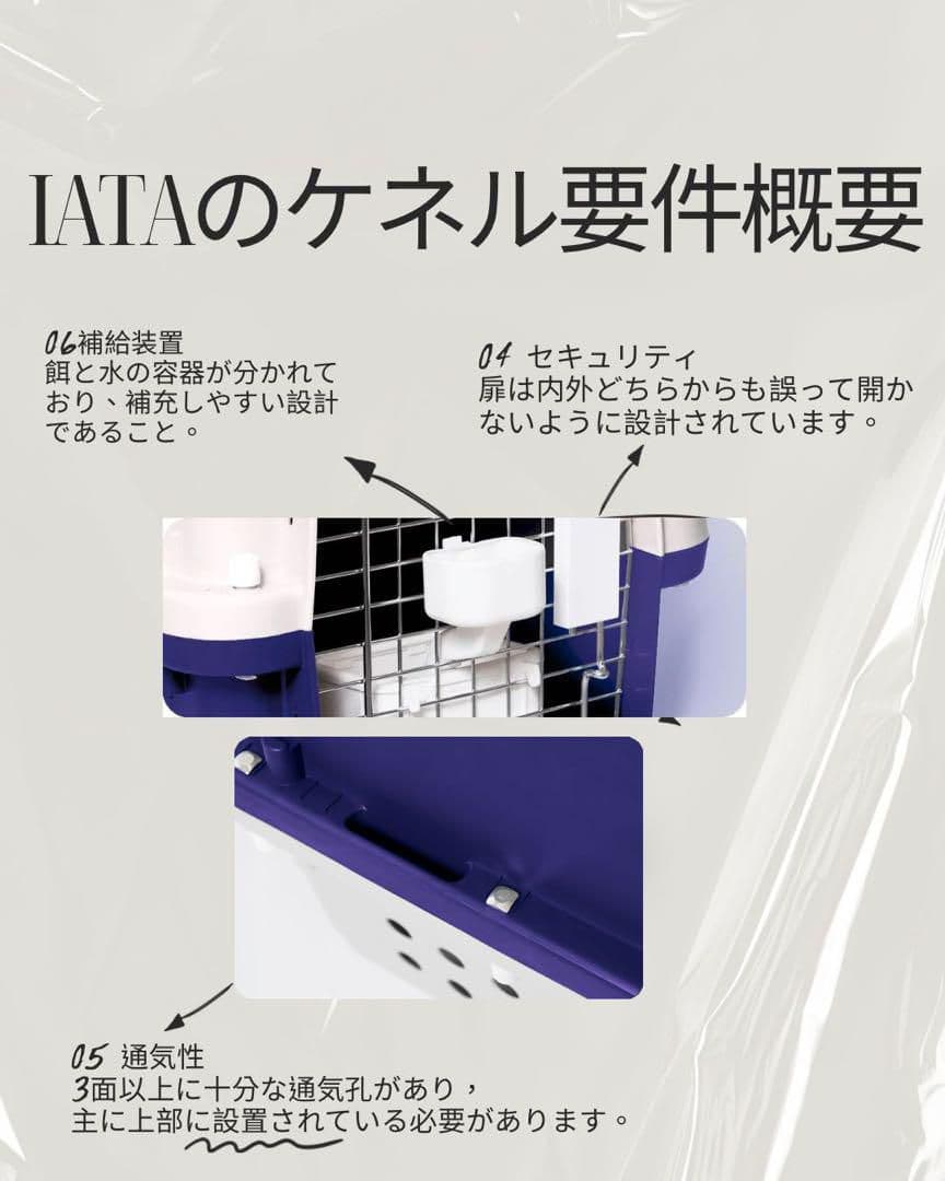 猫犬　ケージ クレート　ペットパレス BB85 移住　お出かけ 輸送