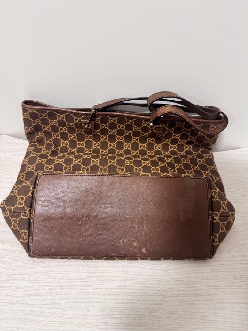 GUCCI グッチ GGキャンバス トートバッグ 正規品 保存袋付き