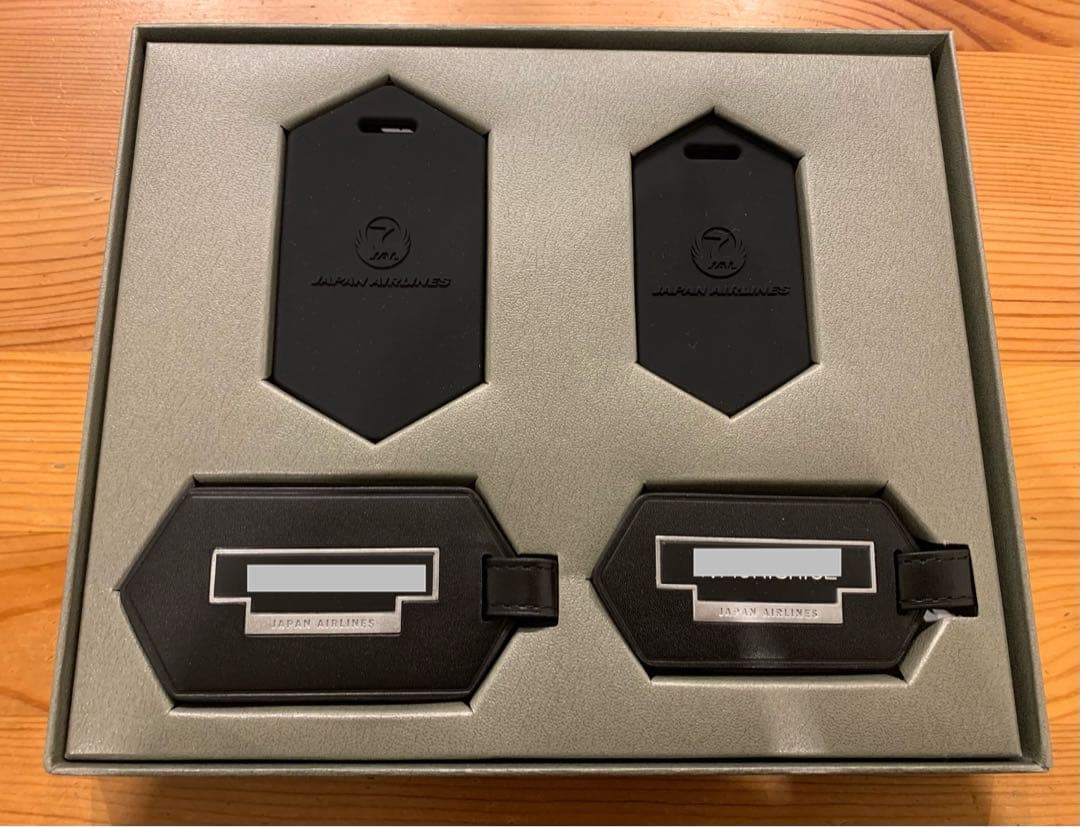 JAL グローバルクラブ　亀タグ　ラゲージタグ　黒色　新品未使用品