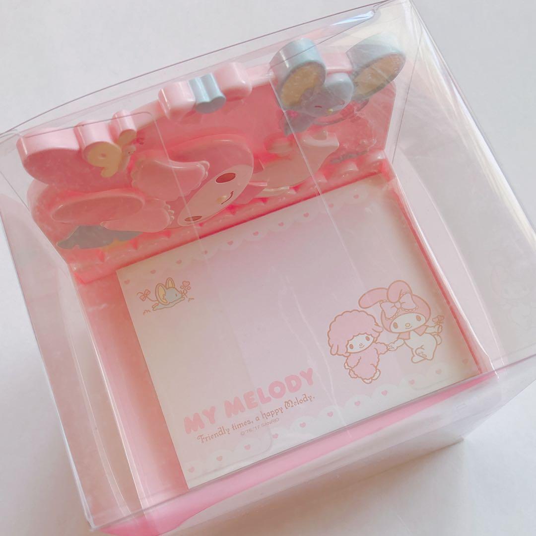 ♡激レア マイメロ マイスウィートピアノ メモ付きチェスト メモ 小物ケース♡
