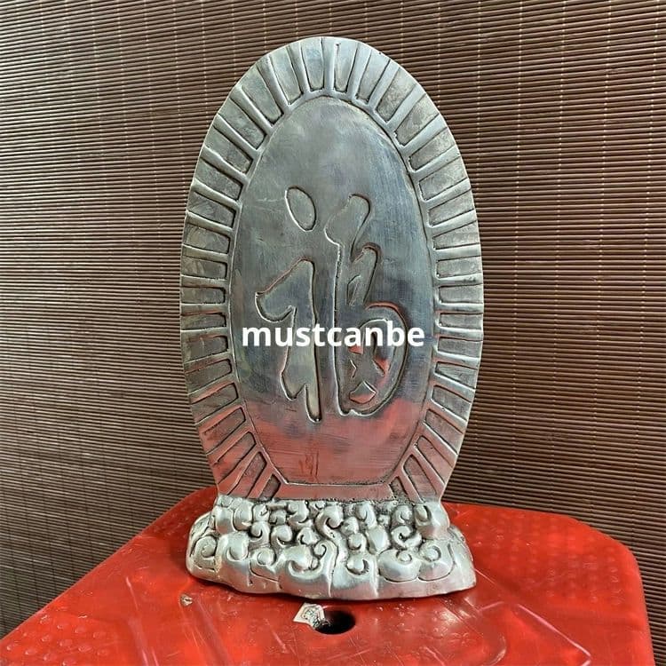 銅器 千手観音仏像 家内 仏堂に金属細工 置物