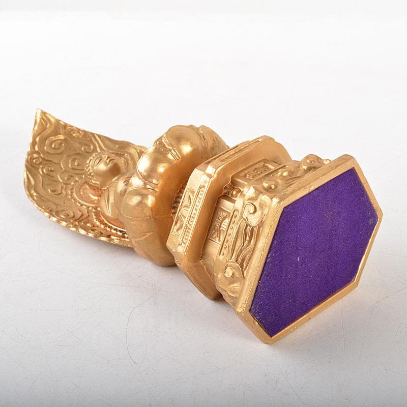 仏教美術　古銅鍍金　大日如來座像　仏像　C　6049