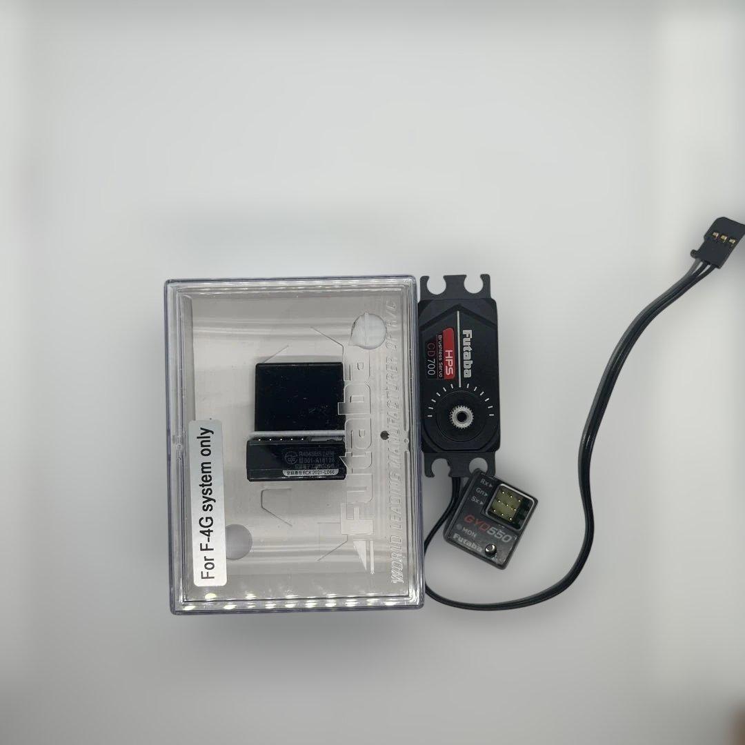 FUTABA 受信機　サーボ　ジャイロ　3点セット