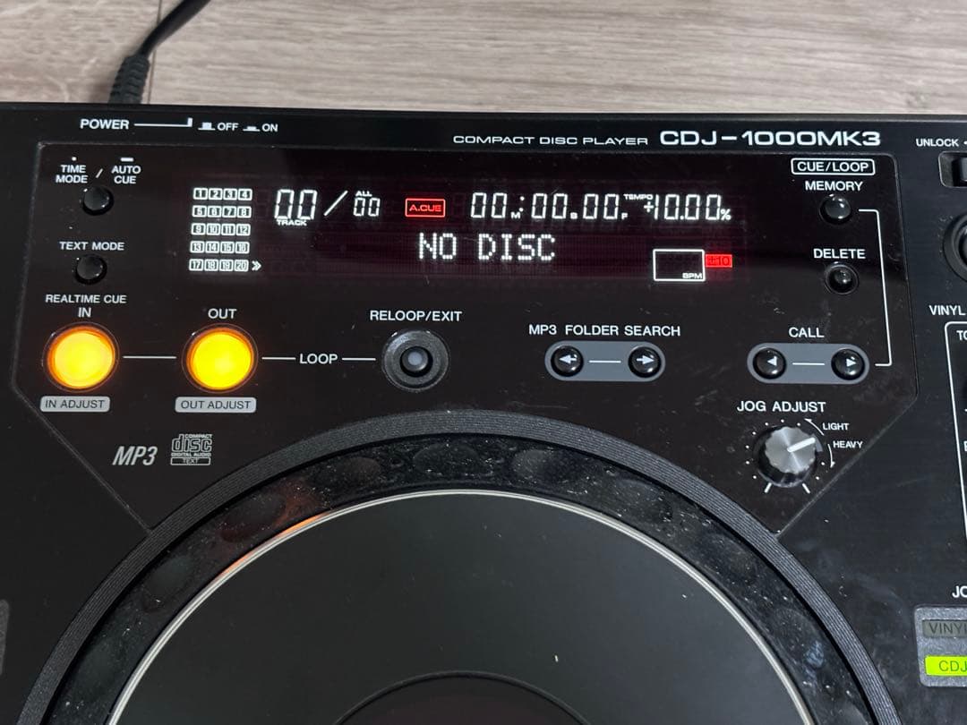 Pioneer CDJ-1000MK3 & MK2 セット