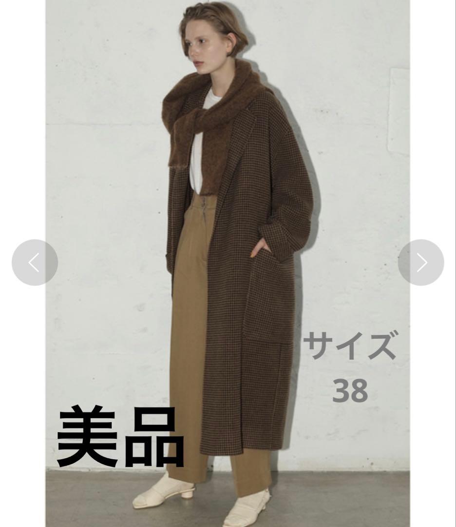 TODAYFUL オーバー チェック コート　38