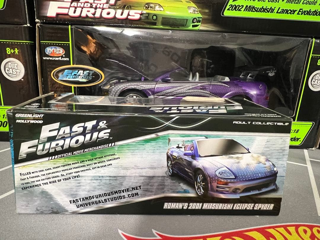 ミニカー GREENLIGHT FAST&FURIOUS Eclipse Spyder