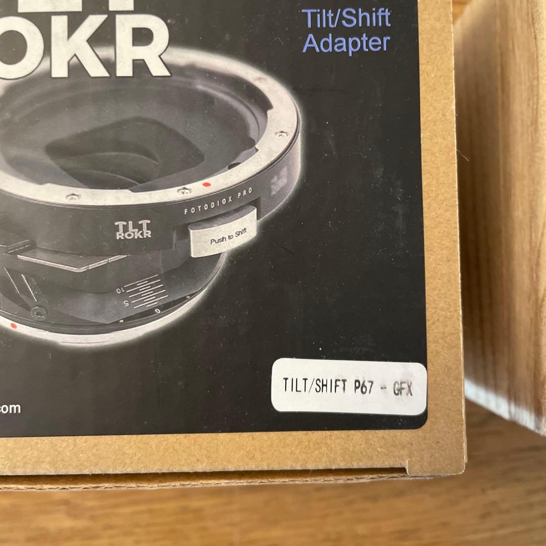 Fotodiox Tilt/ShiftマウントアダプタPentax67-GFX