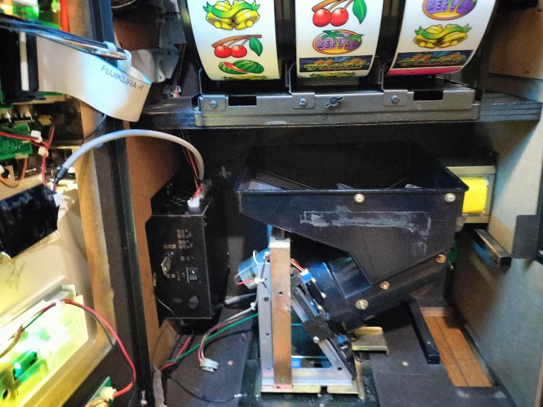 【パチスロ実機】パイオニア★『初代』ハイビ30【不要機付】４号機・希少台