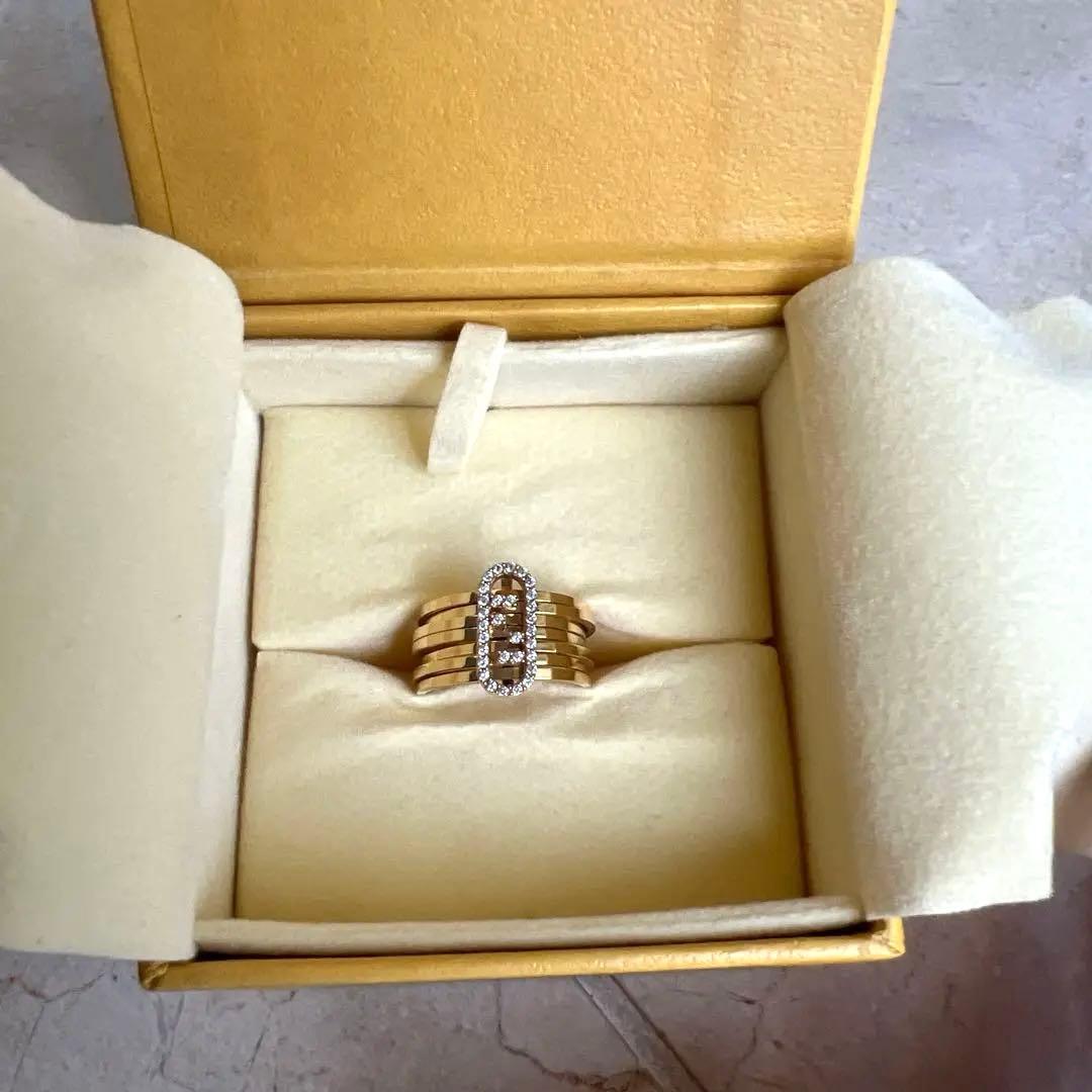 フェンディ　オーロック　リング　S