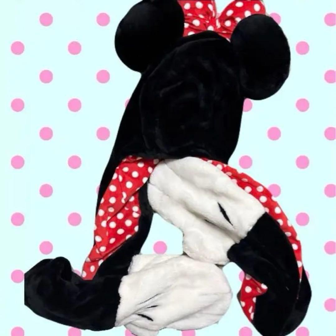 ミニー　マフラーファンキャップ　ヘアクリップ セット